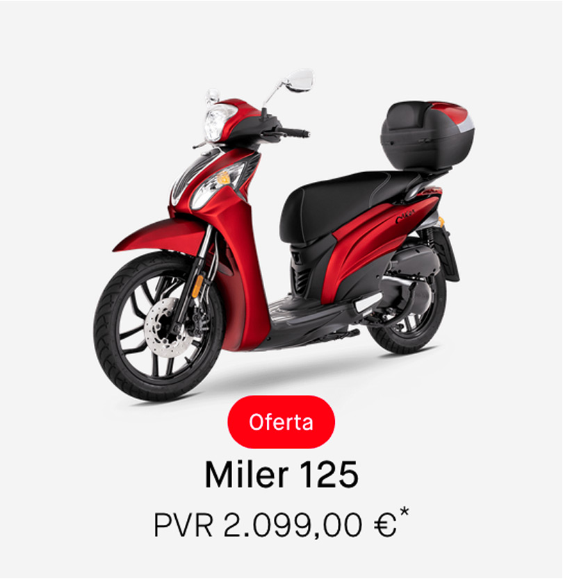 Descuento Kymco Miler 125cc