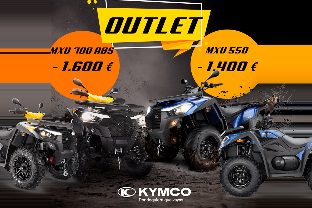 Outlet quads: Descuentos en el MXU 700 ABS y MXU 550