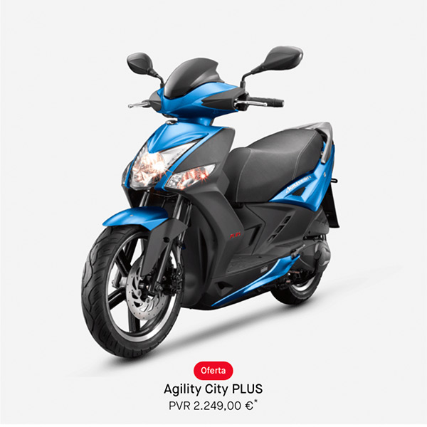 Agility City Plus: Outlet Euro5 de Kymco en Zaragoza