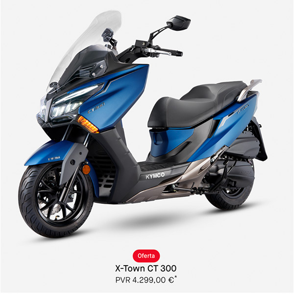 X-TOWN CT 300: Outlet Euro5 de Kymco en Zaragoza