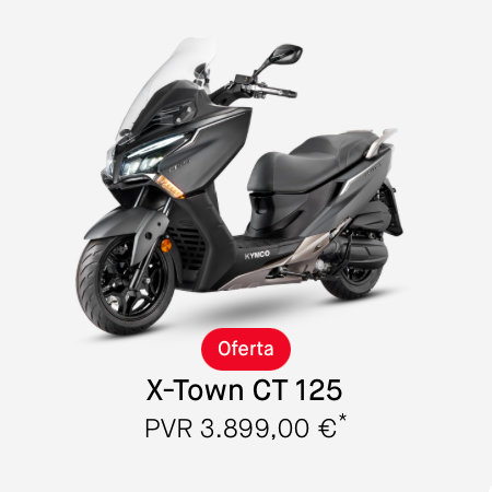Hasta 500€ de descuento en motos y scooters Kymco Euro 5.