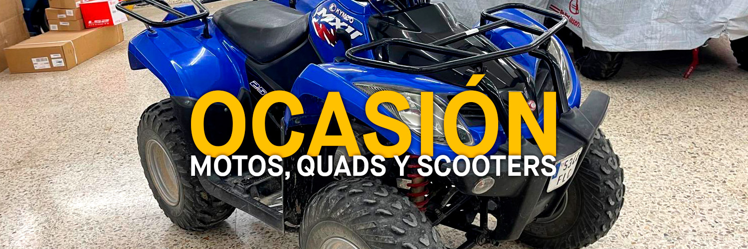 Motos, quads y scooter de ocasión y segunda mano en Zaragoza