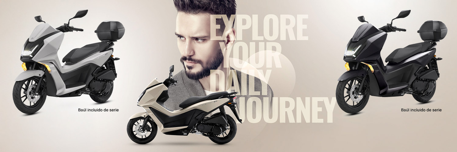Kymco Sky Town 125 ABS: Tres colores. Kymco Sky Town 125 ABS: Tres colores.
